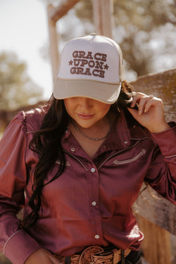 Grace Upon Grace Trucker Hat