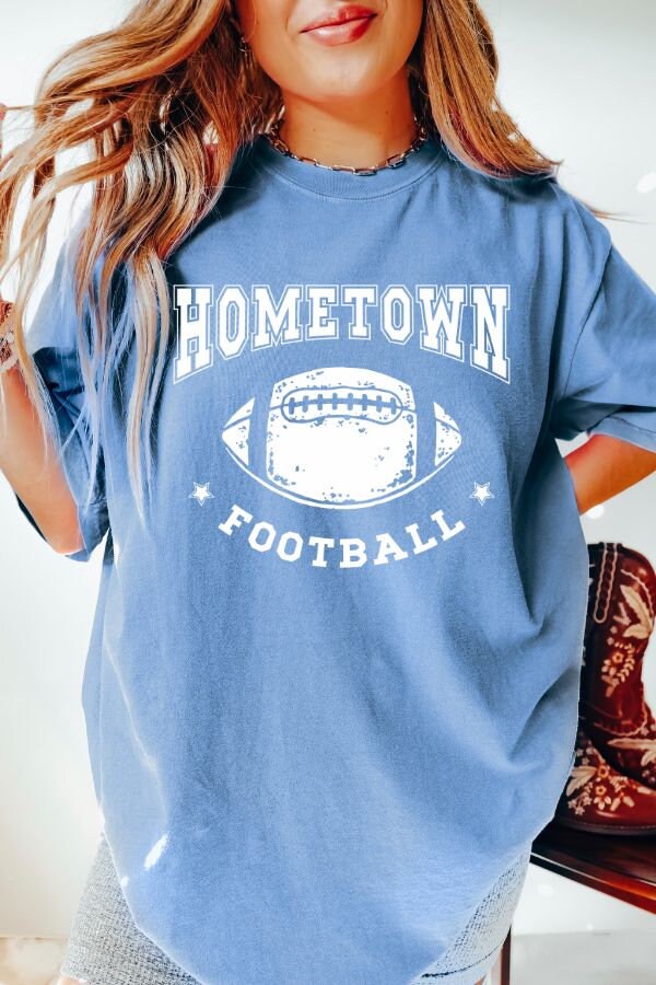 Football Game Day Shirt, Football T-Shirt, Football Shirt For Women, Sports Mom Shirt, Game Day Shirt, Family Footbal Shirt, Comfort Colors®