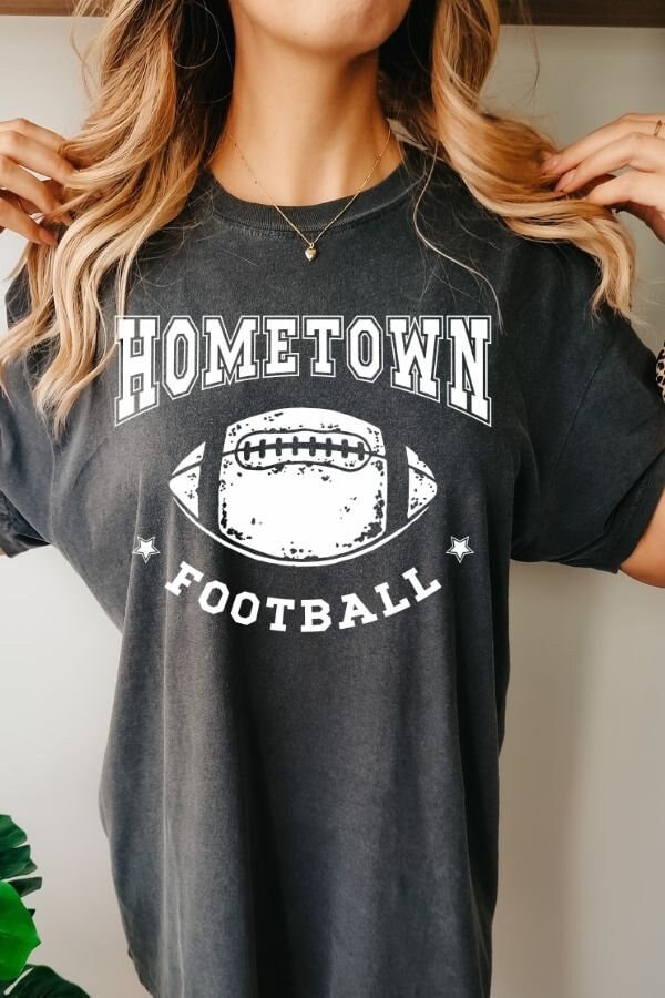 Football Game Day Shirt, Football T-Shirt, Football Shirt For Women, Sports Mom Shirt, Game Day Shirt, Family Footbal Shirt, Comfort Colors®