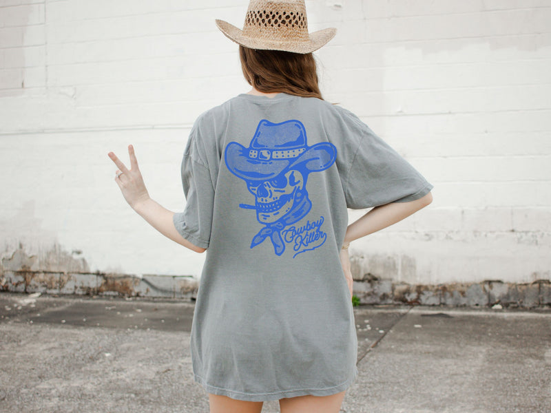 Cowboy Killer Shirt, Rodeo Shirt, Western Graphic Tee, Oversized Graphic Tee, Comfort Colors Tshirt, Country Concert Shirt, Western t shirts