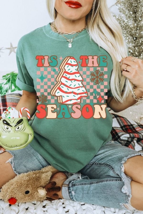 Tis The Season Comfort Colors Tee