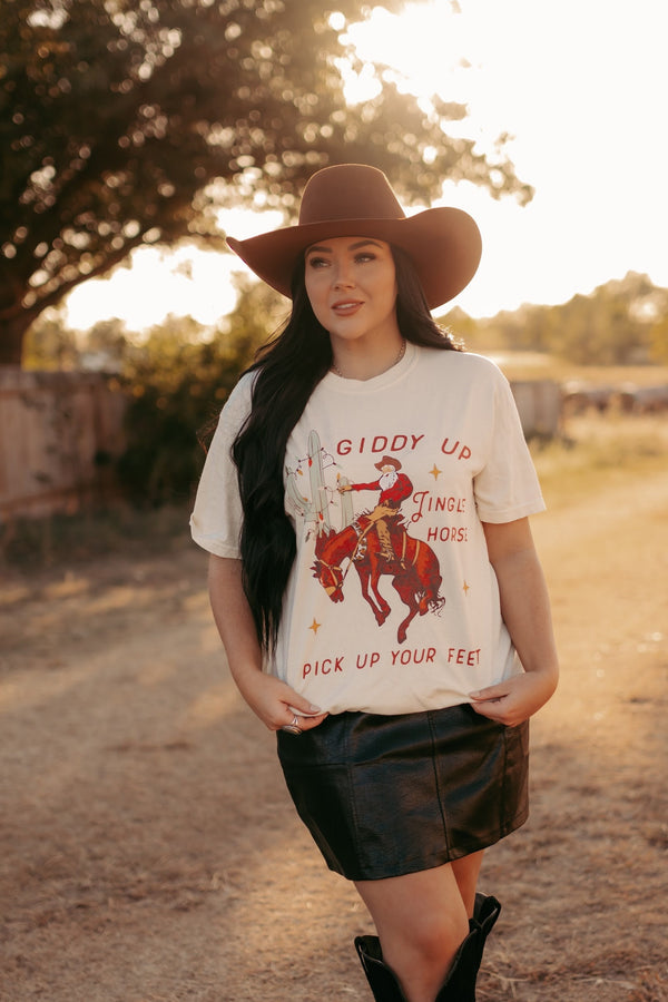 Giddy Up Jingle Horse Shirt