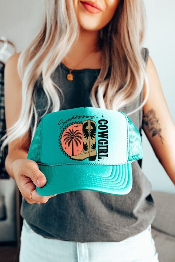 Sunkissed Cowgirl Trucker Hat