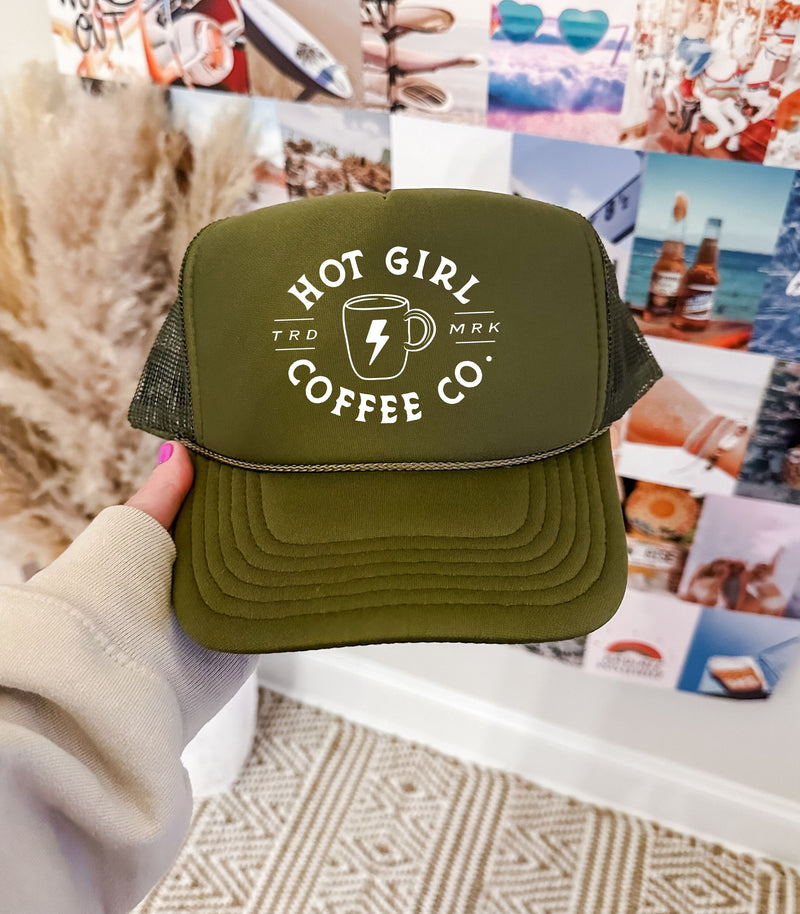 Hot Girl Coffee Co Trucker Hat