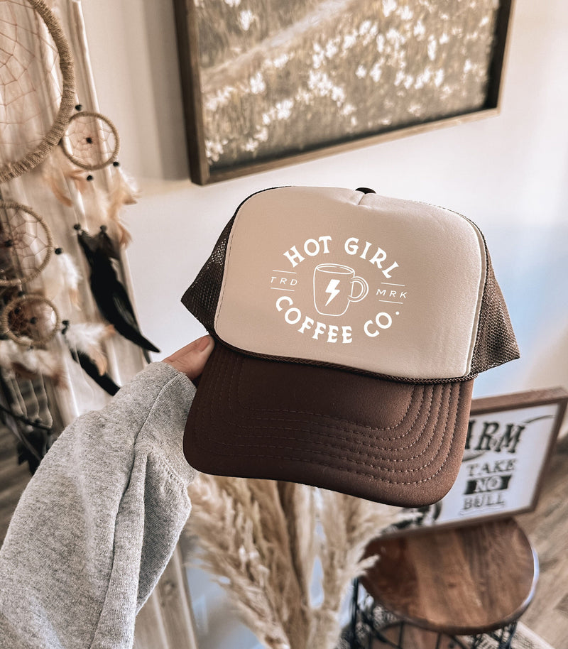 Hot Girl Coffee Co Trucker Hat