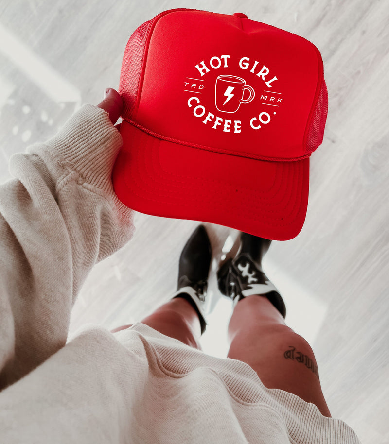 Hot Girl Coffee Co Trucker Hat