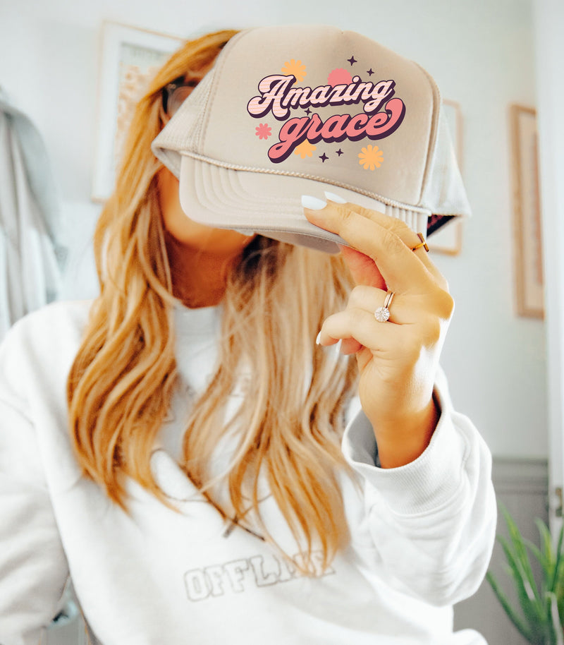 Amazing Grace Trucker Cap