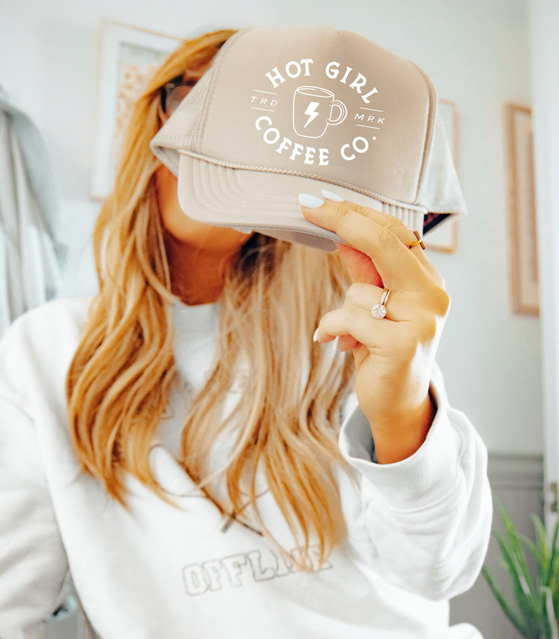 Hot Girl Coffee Co Trucker Hat