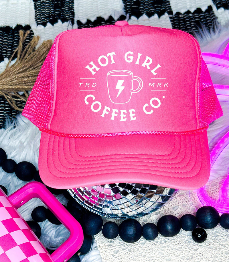 Hot Girl Coffee Co Trucker Hat