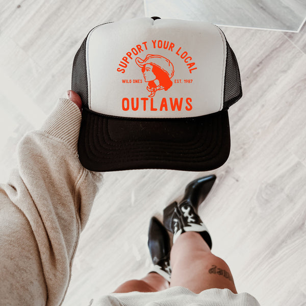 Support Your Local Outlaw Trucker Hat
