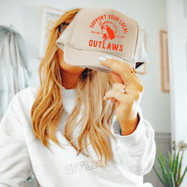 Support Your Local Outlaw Trucker Hat