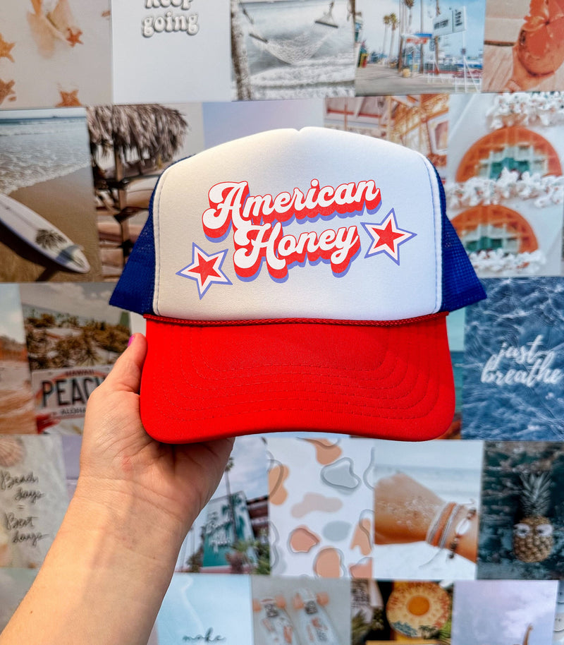 American Honey Trucker Hat