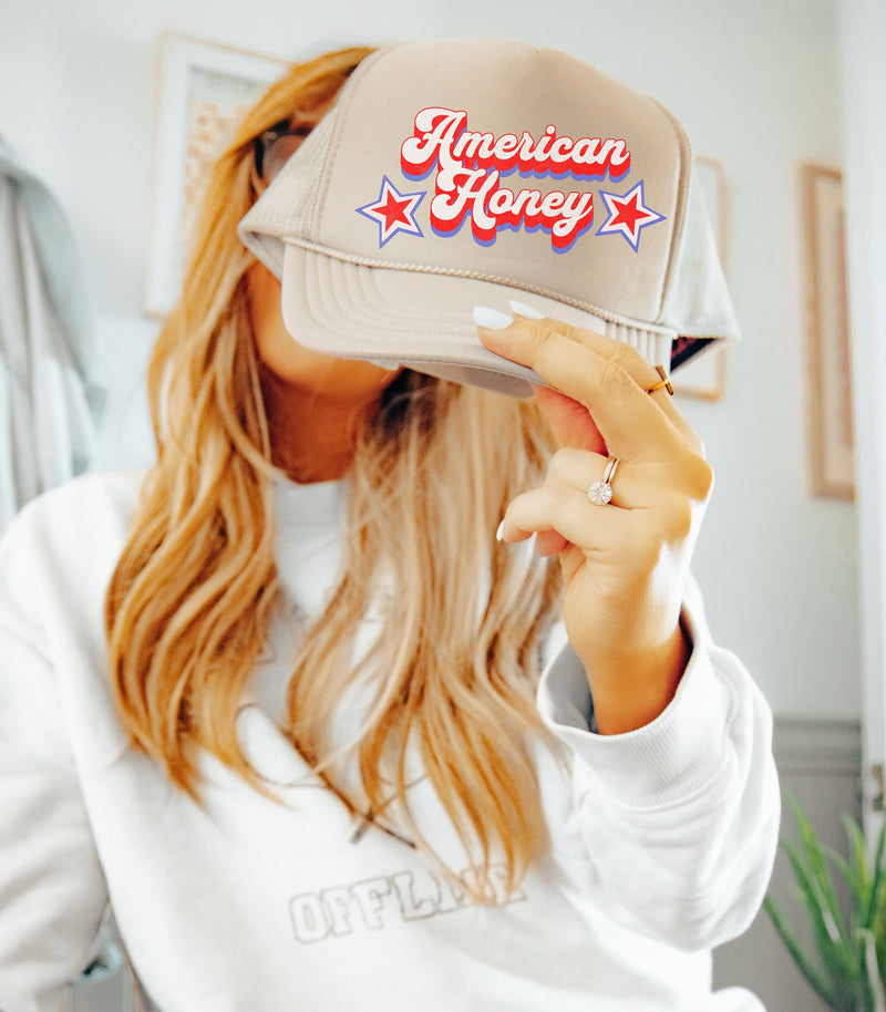 American Honey Trucker Hat