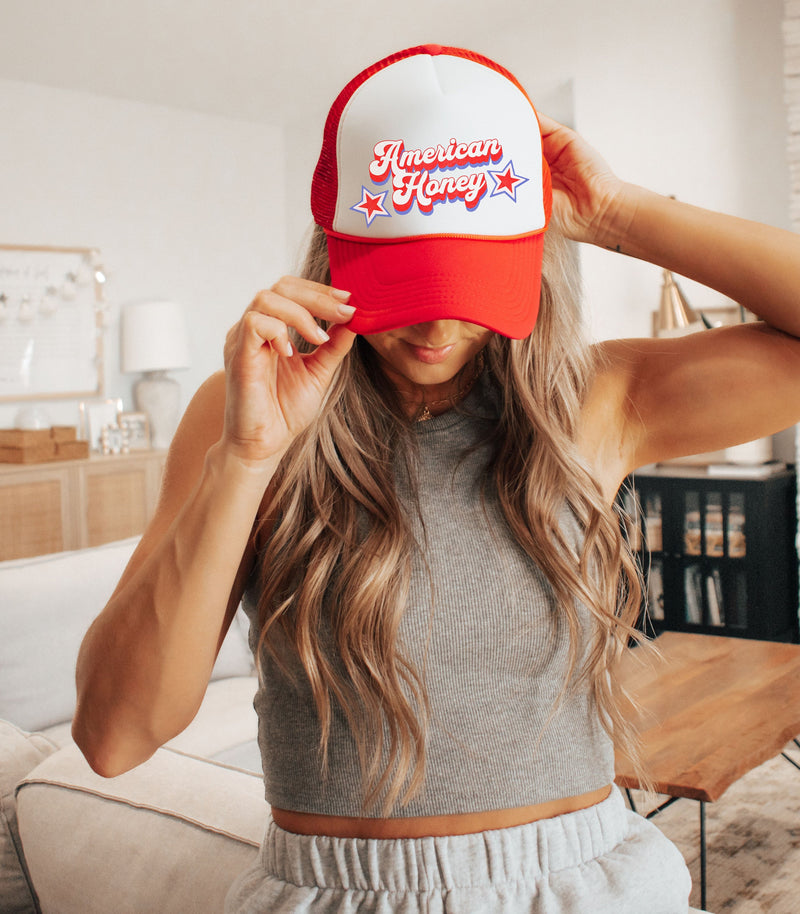 American Honey Trucker Hat