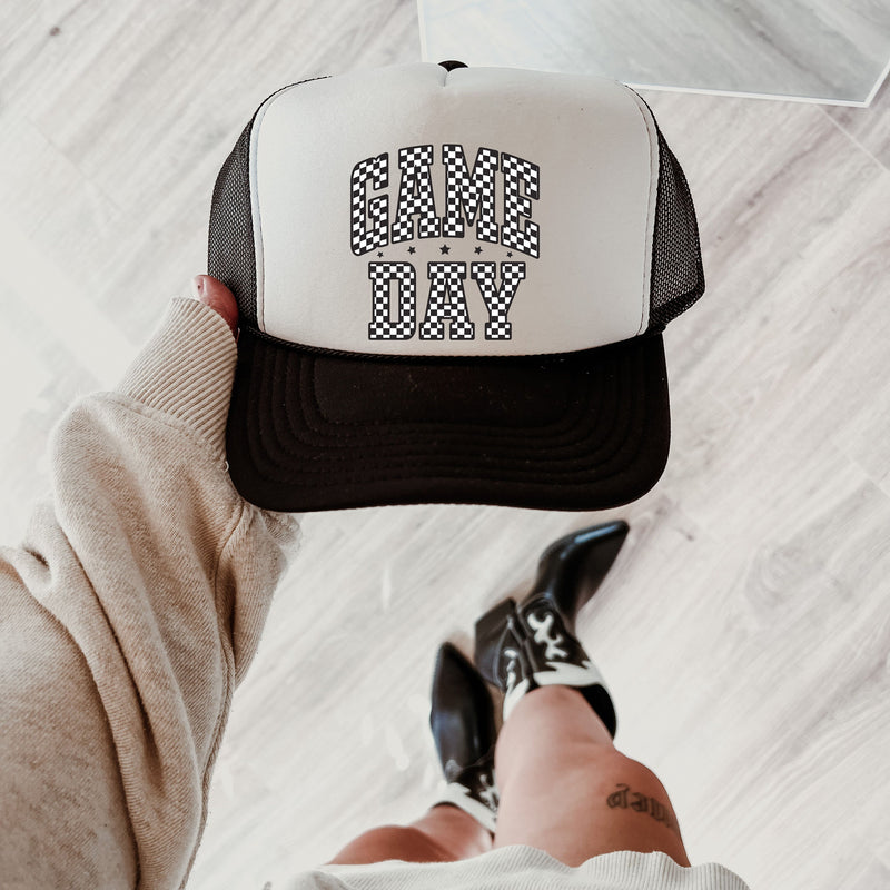 Game Day Trucker Hat, Team Spirit Trucker Hat, Team Trucker Hat, Mascot Trucker Hat, Football Trucker Hat, Sports Trucker Hat, Game Day Mom