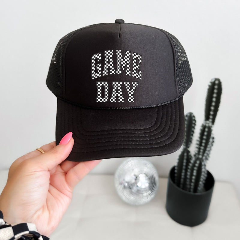 Game Day Trucker Hat, Team Spirit Trucker Hat, Team Trucker Hat, Mascot Trucker Hat, Football Trucker Hat, Sports Trucker Hat, Game Day Mom