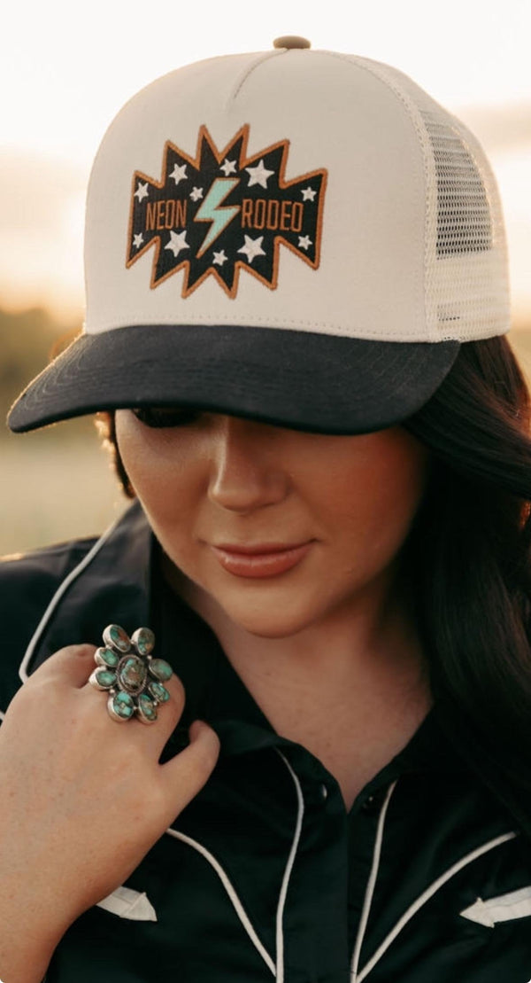 Neon Rodeo Trucker Hat